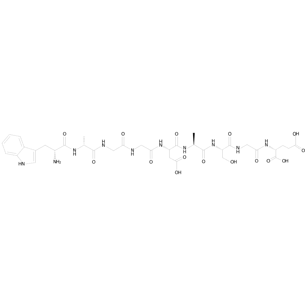 DSIP molecular structure